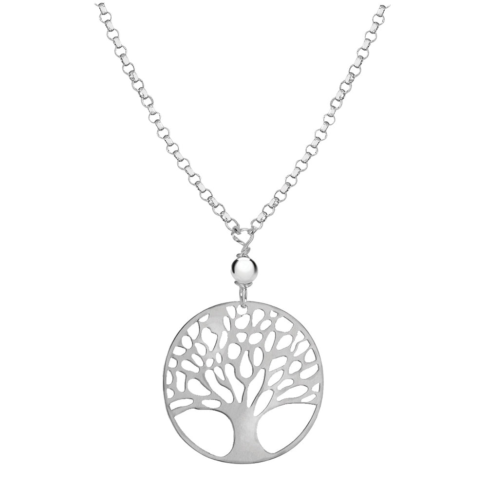 Sterling Silver Tree Of Life Necklace