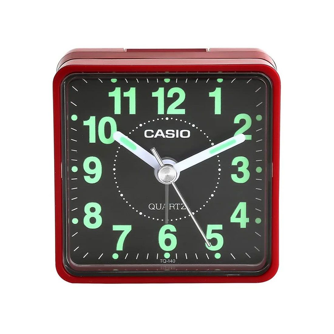 Red Casio Alarm clock